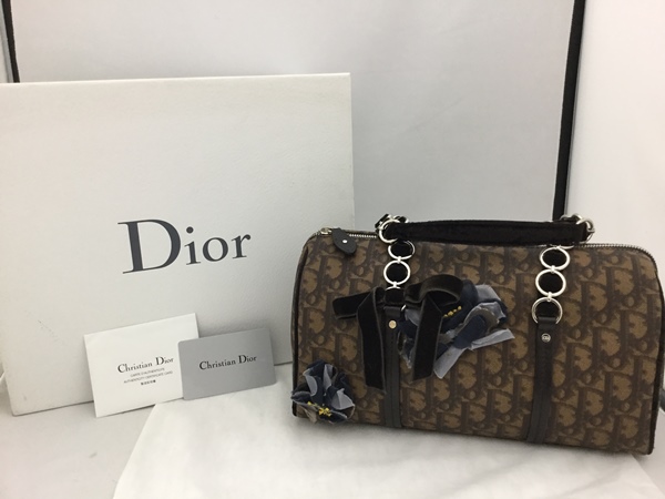 クリスチャンディオール　Dior ロマンティックライン　トロッター  バッグ